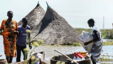 Unity State residents displaced by floods