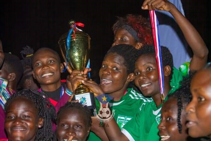 Yei Joint Stars smash City Stars 6-0 to clinch another trophy